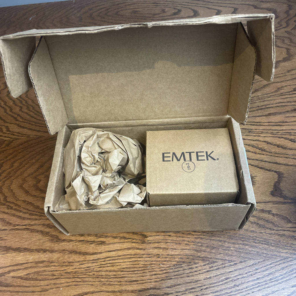 Emtek 8468US19 Brass Rectangle Single Cylinder Keyed Entry Deadbolt - *READ*