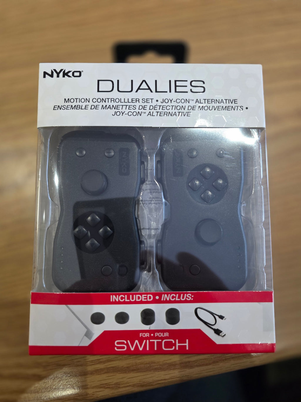 Nyko Dualies Pair of Motion Controllers for Nintendo Switch Joy Con 2 Pack