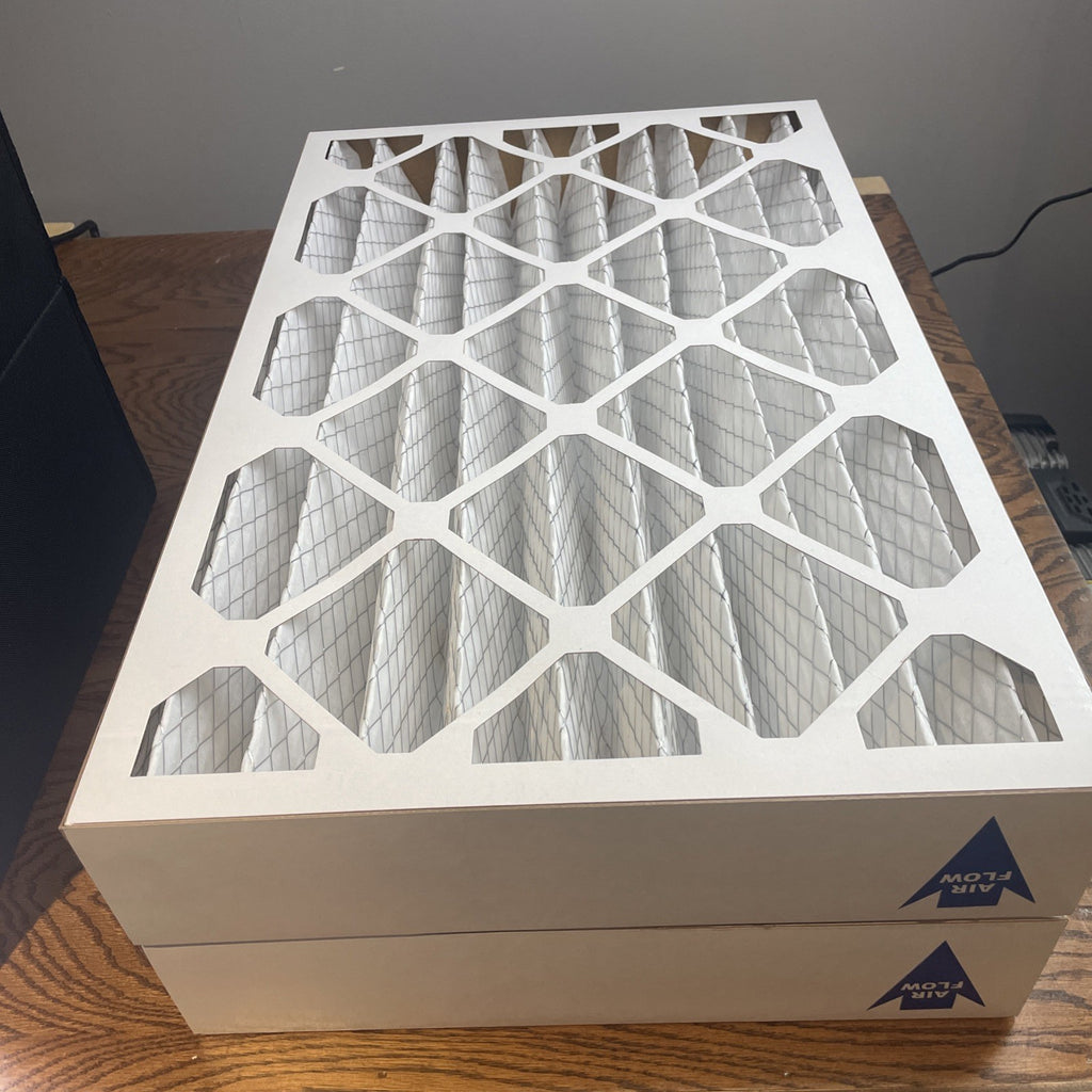 Nordic Pure 16x25x4 (3 5/8) Pleated MERV 12 Air Filters 2 Pack