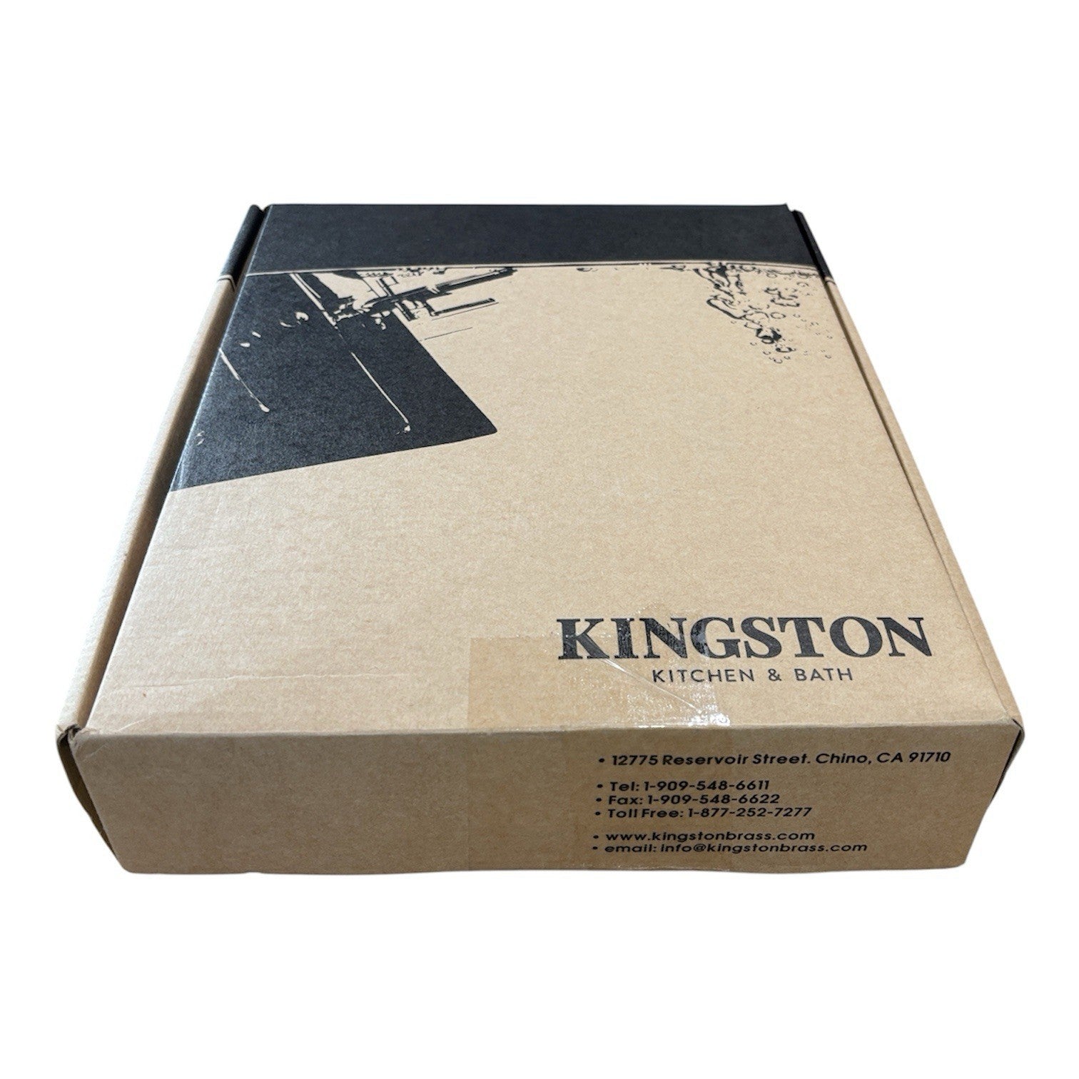Kingston Brass KB3611-BL Vintage 1.2 GPM Centerset Bathroom Faucet - Chrome