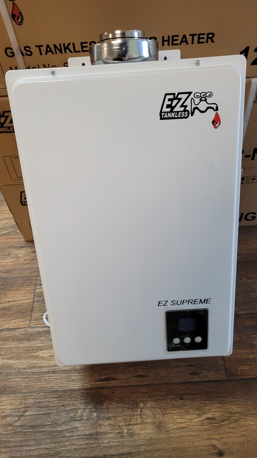 EZ Tankless Supreme NG Water Heater - Shipping Damaged - 100% Working