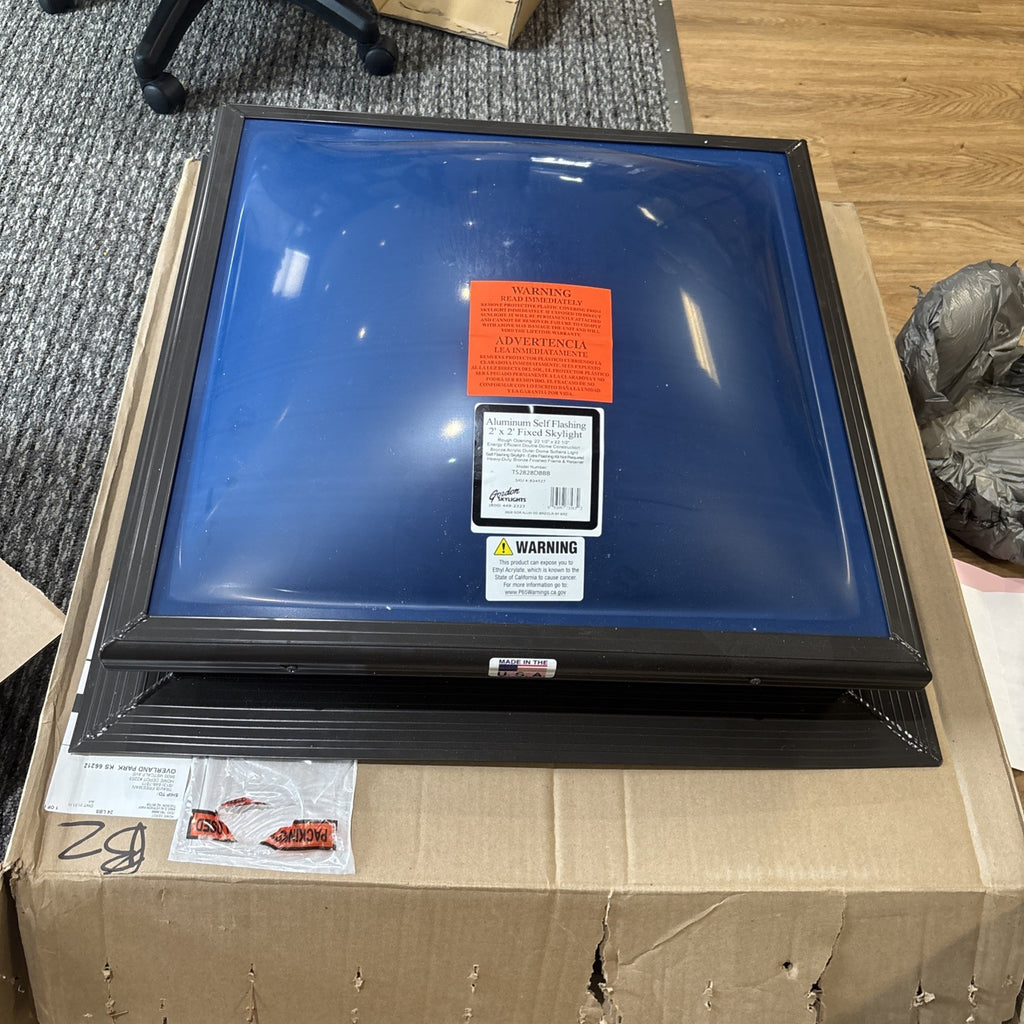 Gordon 24x24 In. Fixed Self Flashing Skylight  Model Ts2828dbbb
