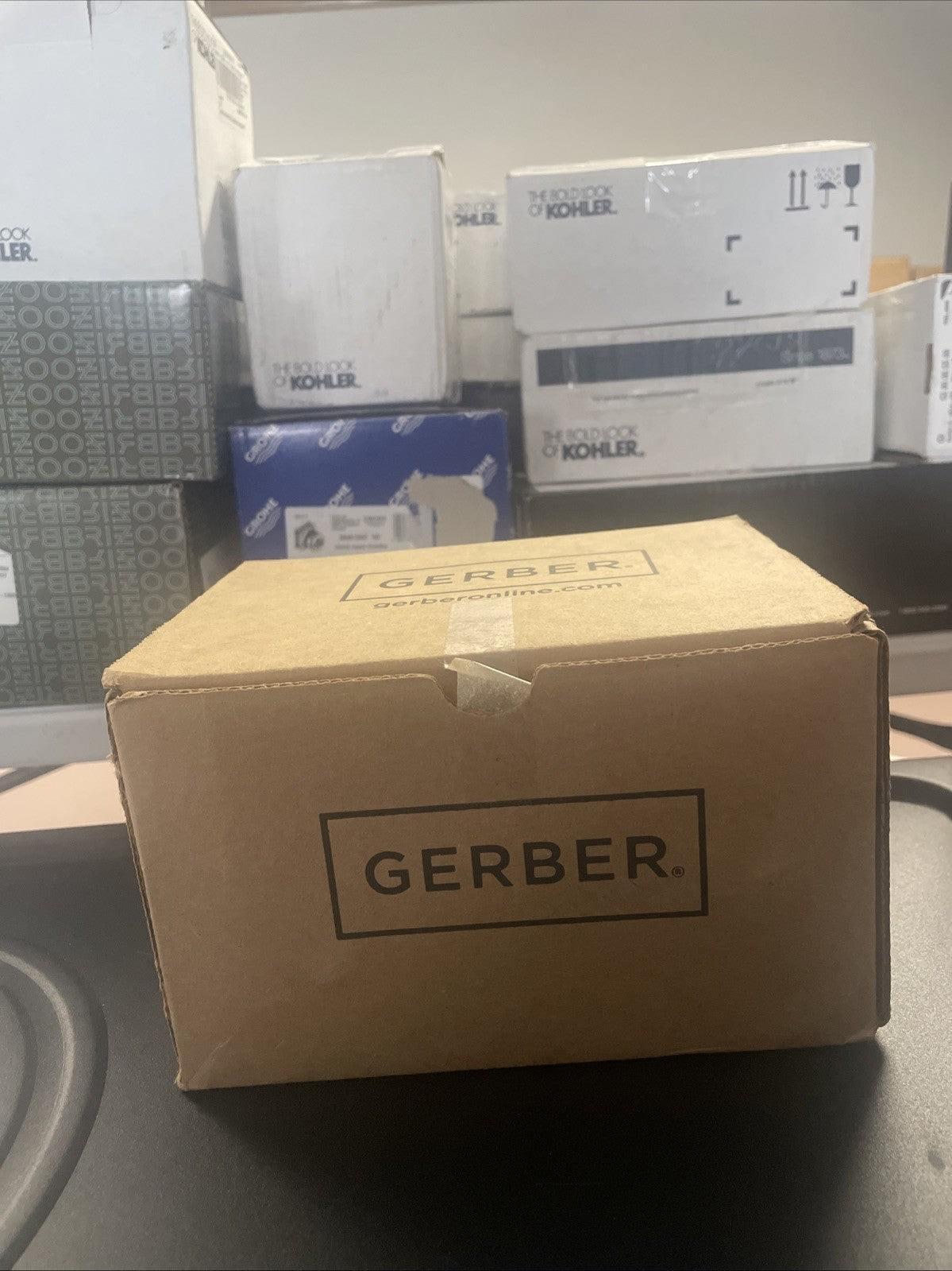 Gerber G004341165 Classics 1.2 GPM Centerset Bathroom Faucet - Chrome