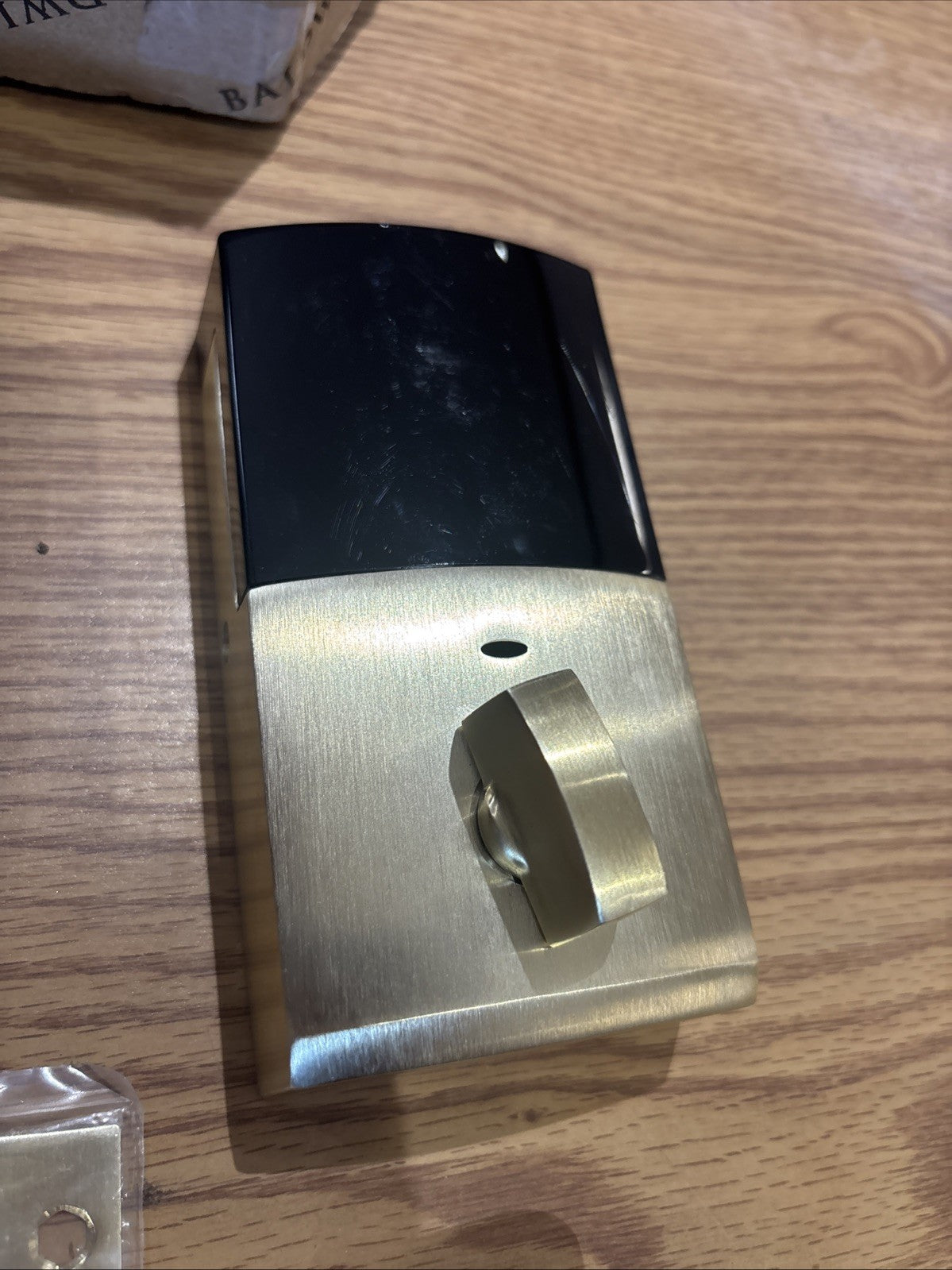 Baldwin 8225.044.ZW Touchscreen Minneapolis Z-Wave Deadbolt - Brass *READ*