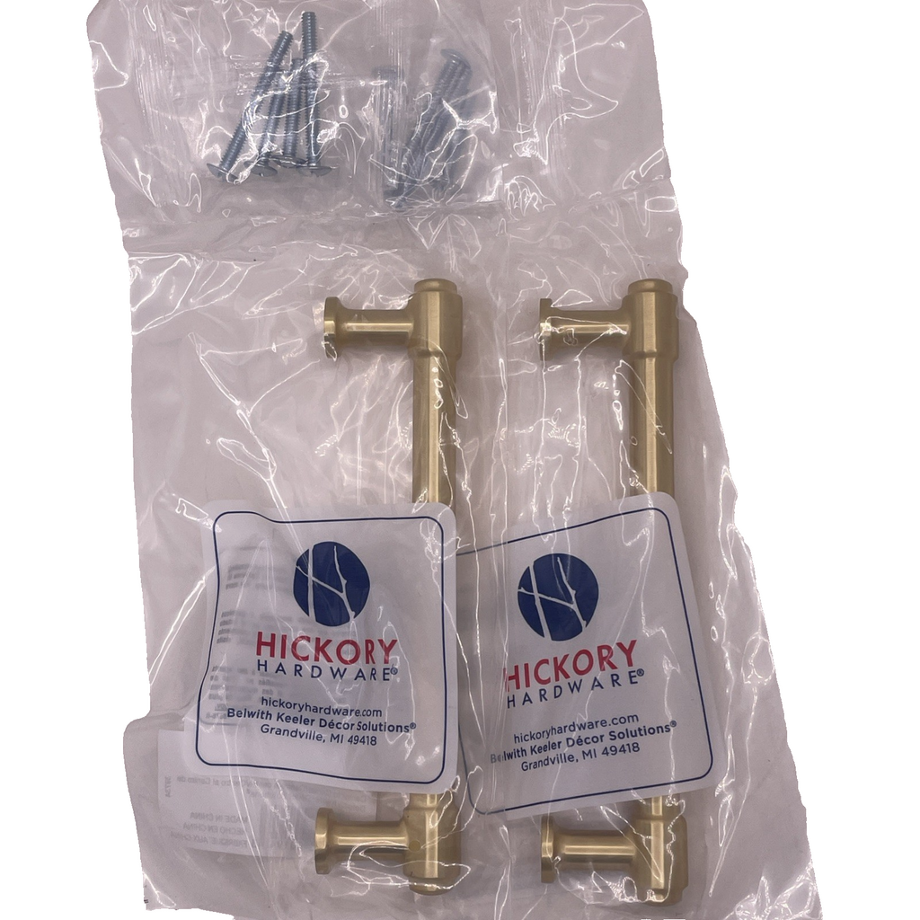 Hickory Hardware H077853BGB Piper Collection Pull, 5-1/16 Inch (128mm) lot of 10