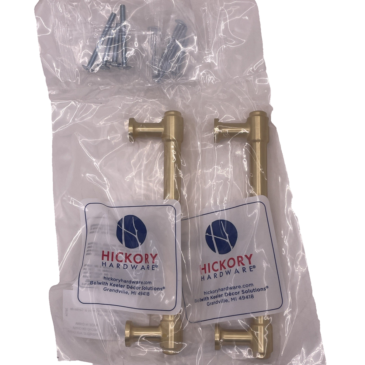 Hickory Hardware H077853BGB Piper Collection Pull, 5-1/16 Inch (128mm) lot of 10