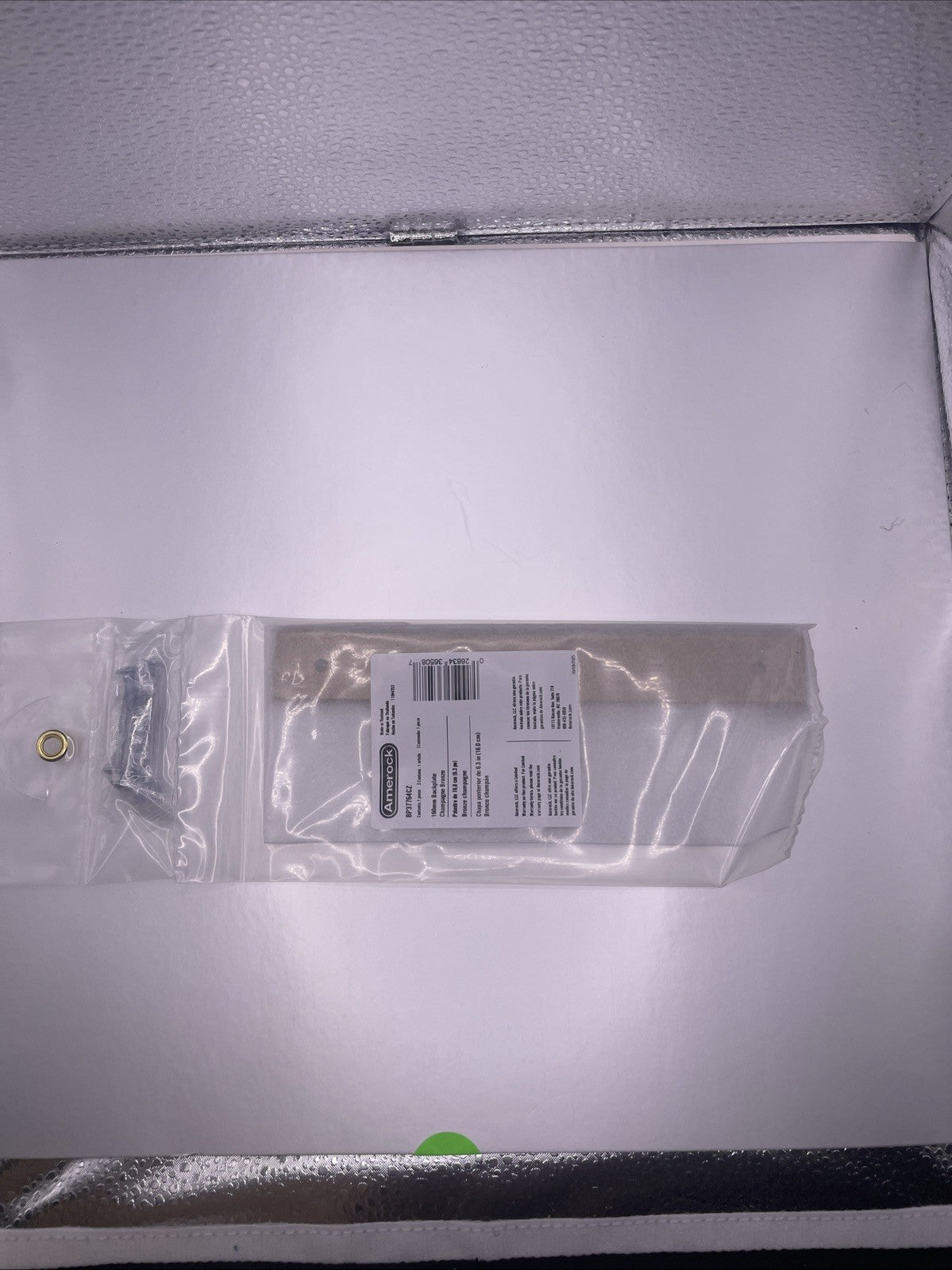 Amerock BP37764CZ Ladera 6-5/16" Center Rectangle Pull Plate - Lot Of 10