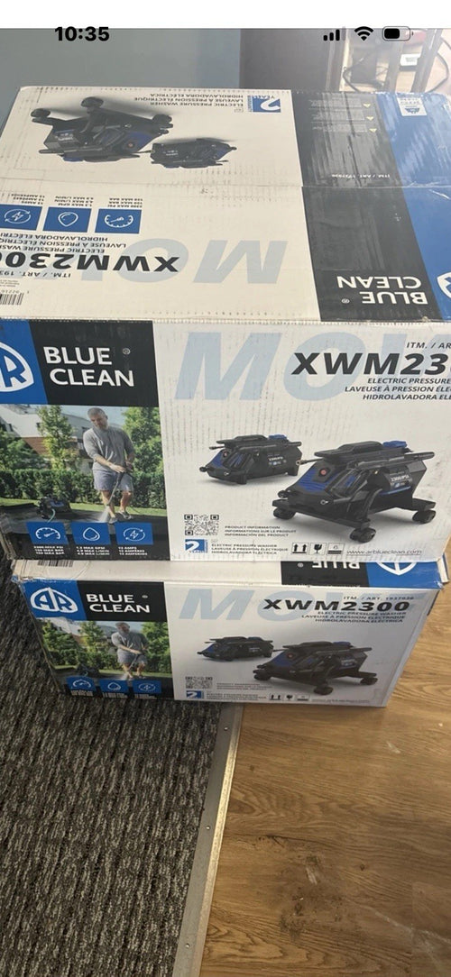 AR Blue Clean Portable Electric Pressure Washer 2300 PSI 1.3 GPM XWM2300