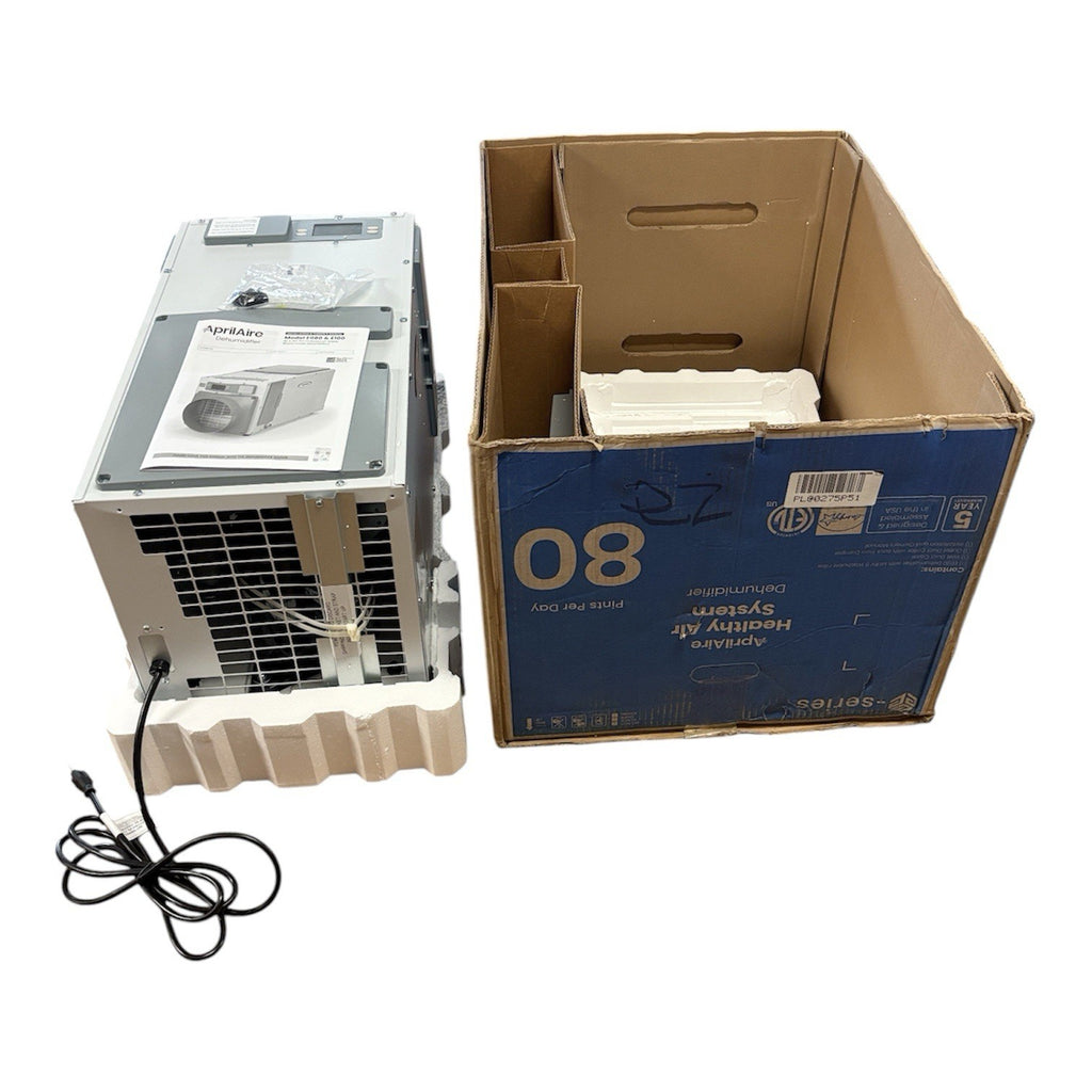 AprilAire E080W Dehumidifier Wi-Fi 80 PPD Whole Home Crawl Space Basements E080W