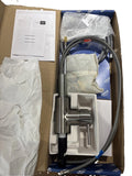 GROHE Concetto Single-Handle Pull-Out Sprayer Kitchen Faucet Starlight Finish