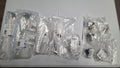 Lot of 10 Amerock Satin Nickel Pulls And Backplates Miscellaneous - New