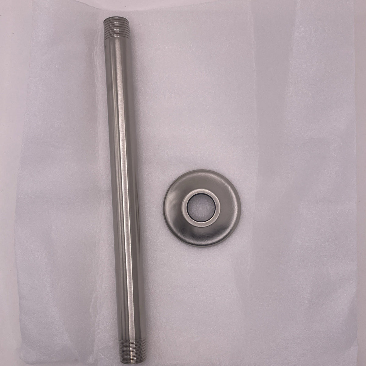 Brizo RP48986BN 10" Ceiling Shower Arm & Flange - Brushed Nickel - *READ*