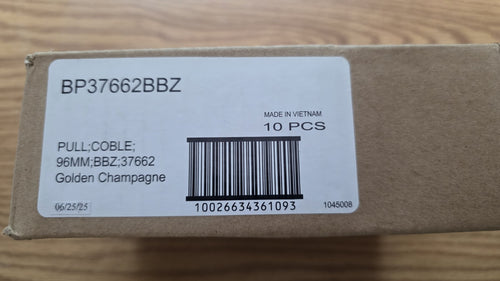 Amerock Coble 3-3/4" Golden Champagne Cabinet Pull BP37662BBZ Box Of 10