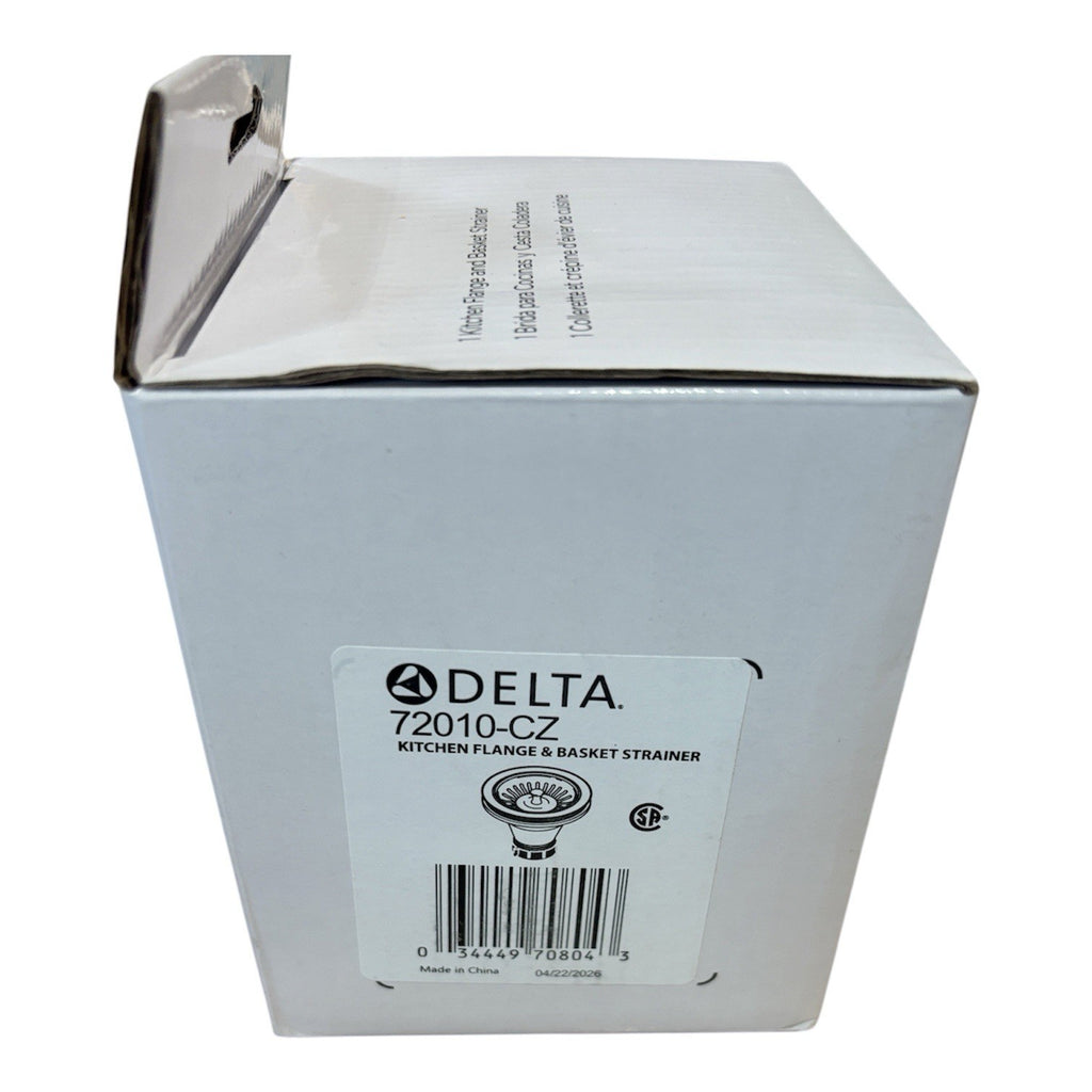 Delta 72010-CZ Kitchen Sink Flange and Strainer - Champagne Bronze