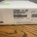 Kohler K-T23491-4-BV Parallel Two-Handle Wall Mount Tub Faucet in Brushed Nickel