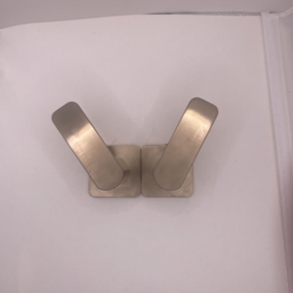 Kohler K-T23491-4-BV Parallel Two-Handle Wall Mount Tub Faucet in Brushed Nickel