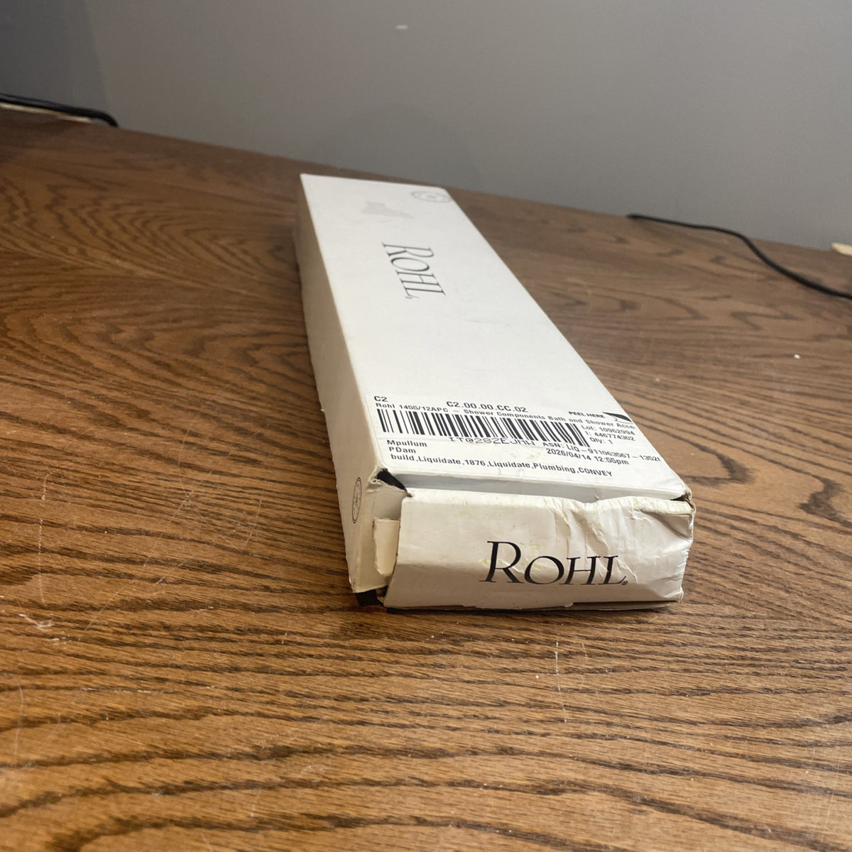 Rohl 1455/12APC Michael Berman 12" Wall Mounted Shower Arm - Open Box