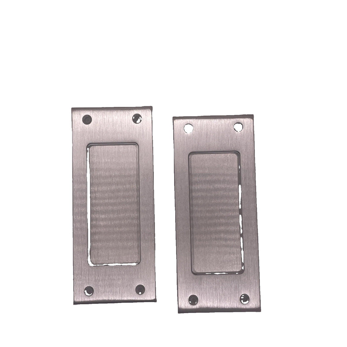 Baldwin PD006056PASS PD006.PASS Santa Monica Passage Pocket Door Set Small SS