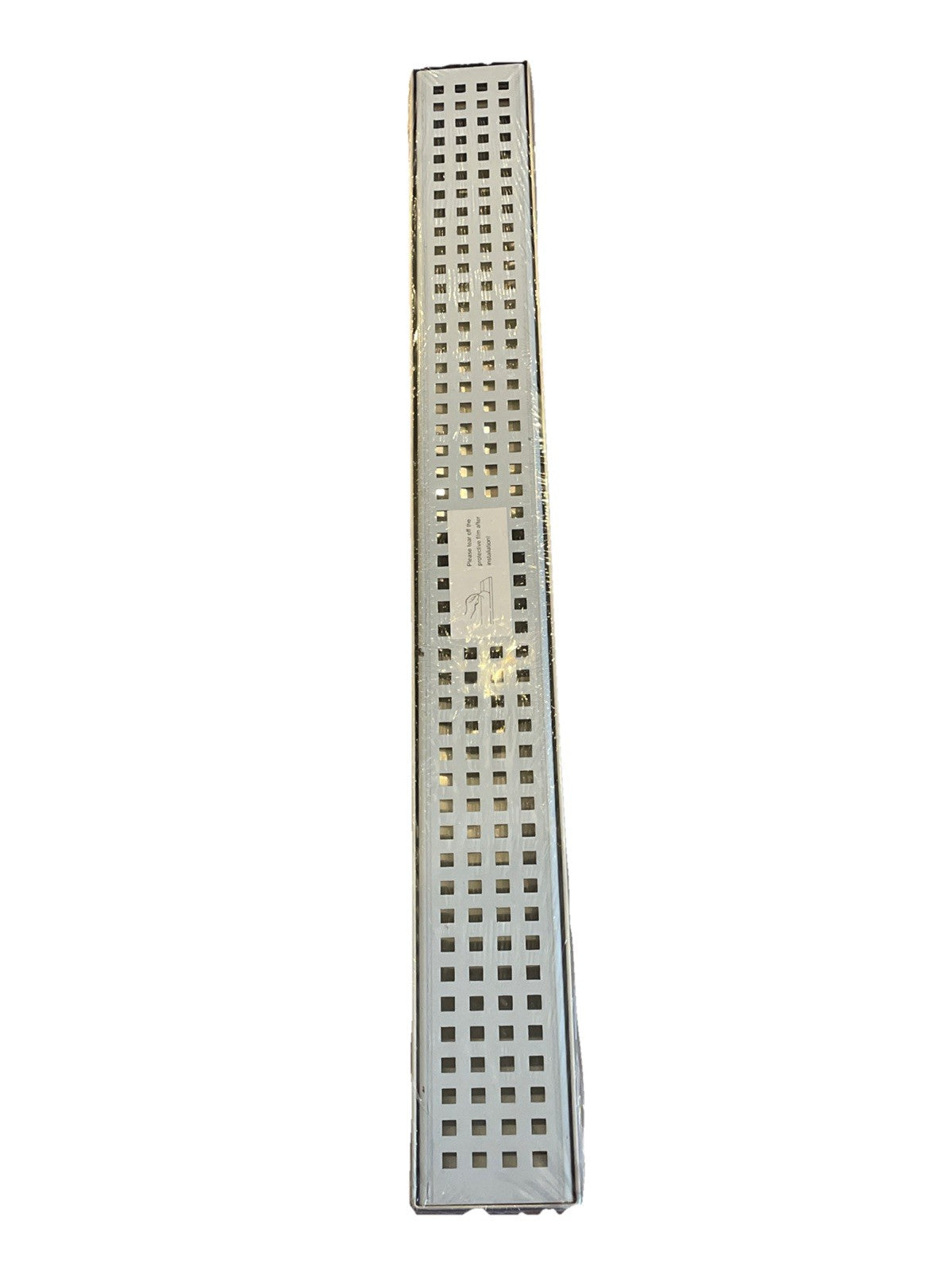 Oatey Designline 24 in. Stainless Steel Linear Shower Drain Square Grate New 