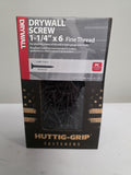 Huttig Grip Drywall Screw 1-1/4 in x 6 Fine Thread Phillips Drive 5lb Screws