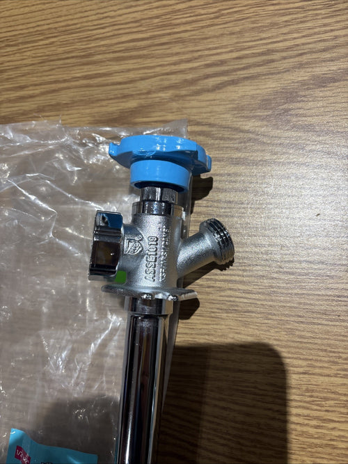 1/2 in. x 12 in. Push-to-Connect x MHT Brass Anti-Siphon Frost Free Sillcock