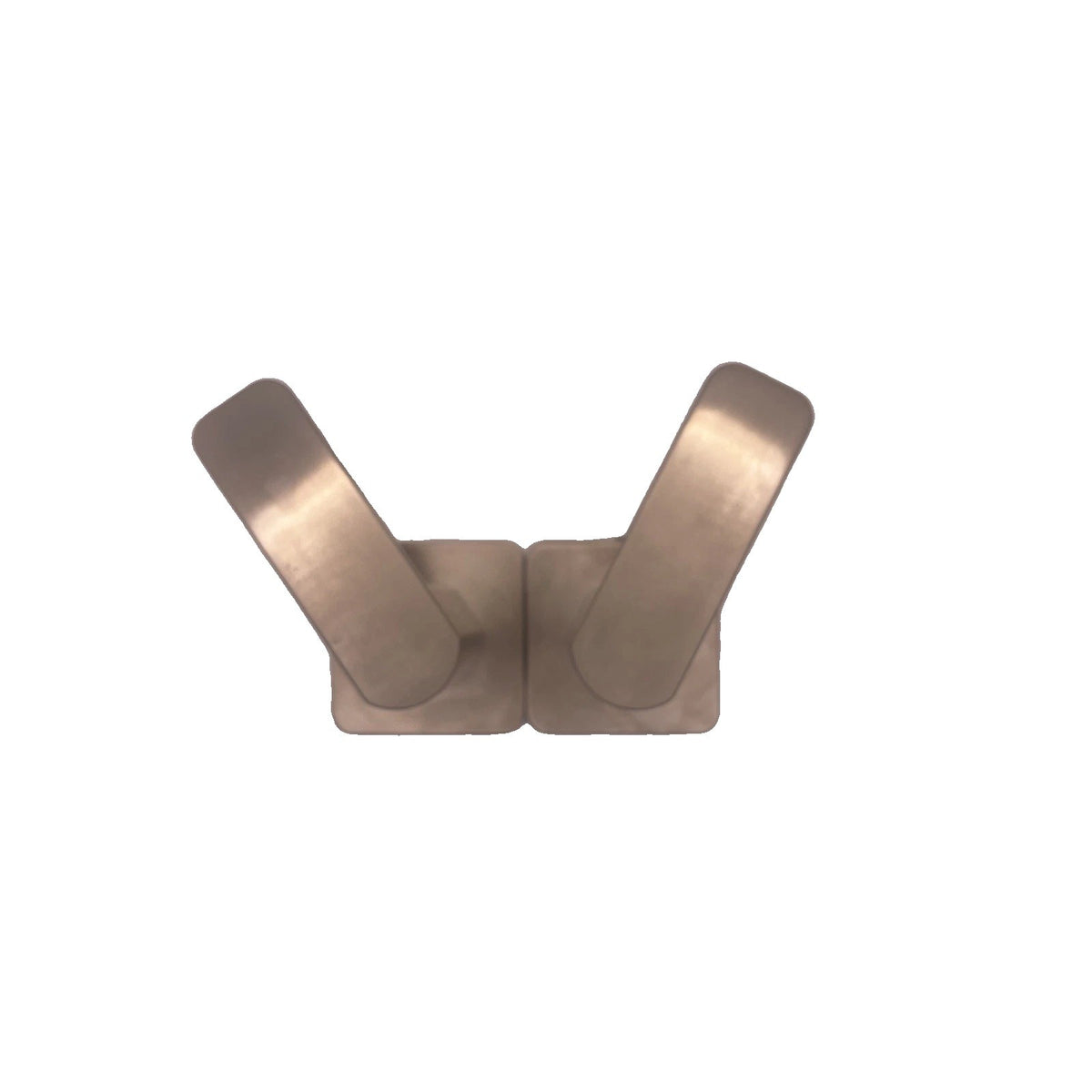 Kohler K-T23491-4-BV Parallel Two-Handle Wall Mount Tub Faucet in Brushed Nickel