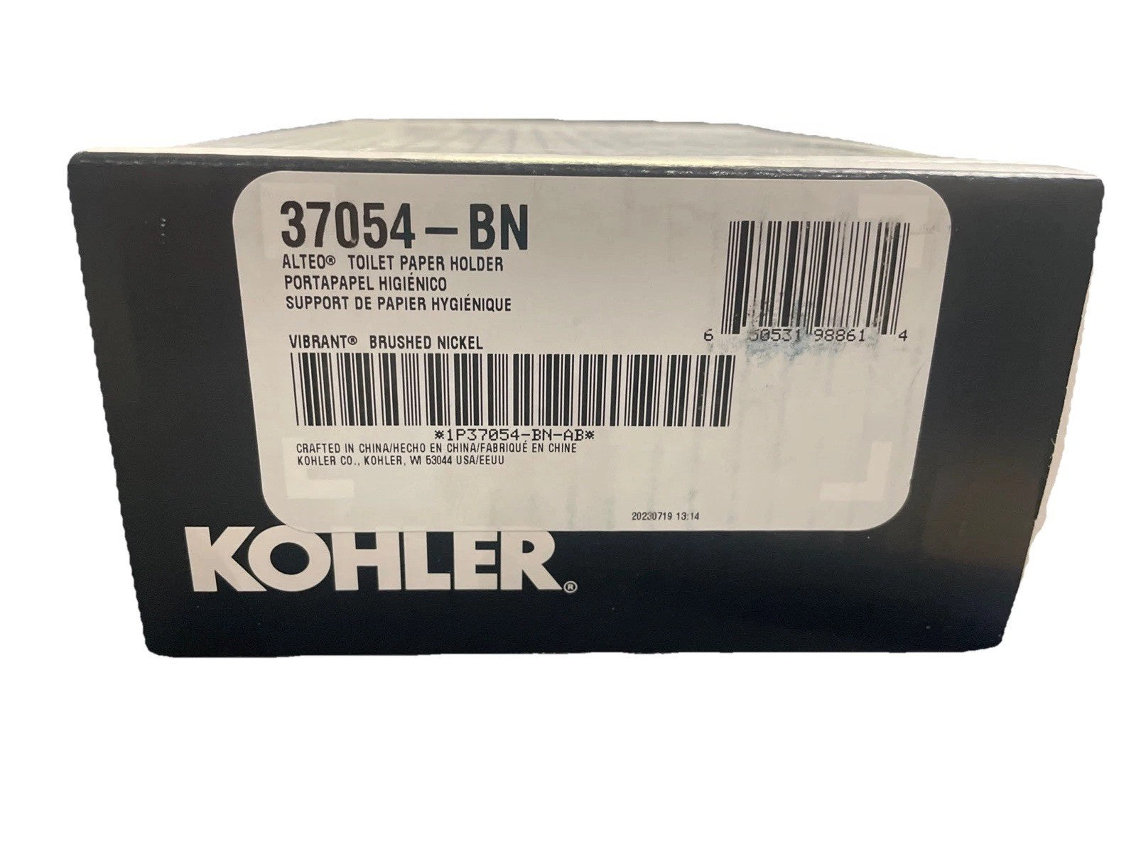 KOHLER K-37054-BN Alteo Pivoting Toilet Paper Holder