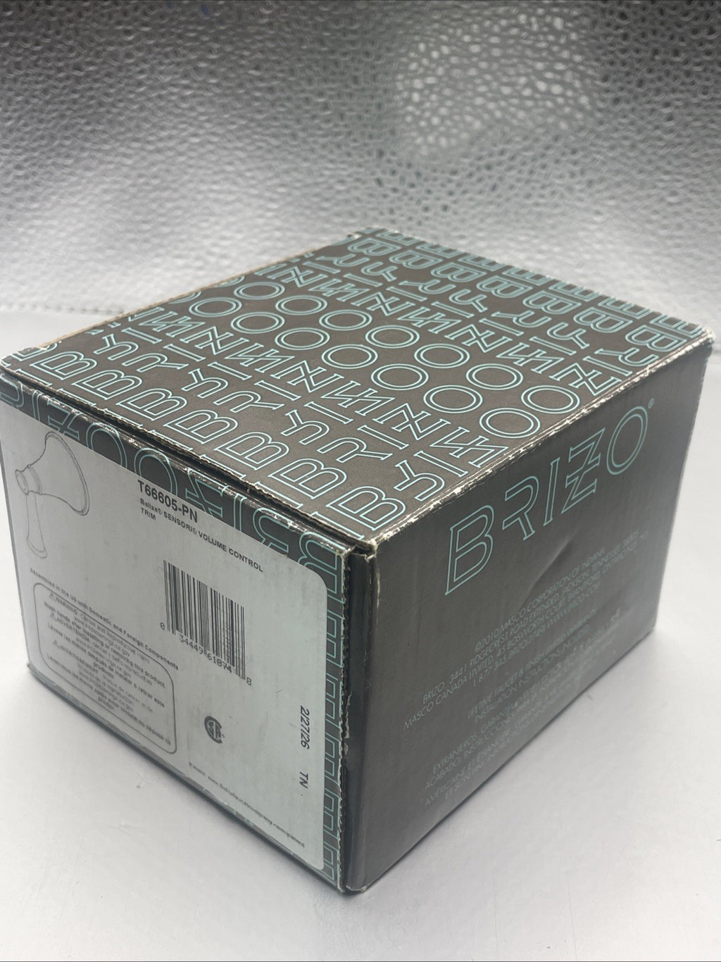 Brizo T66605-PN Traditional Sensori Single Handle Volume Control Trim Only