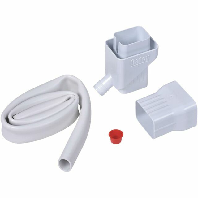 Oatey 14209 Mystic 2 in. x 3 in. White Rainwater Collection System