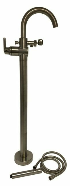 ​DELTA T4759-SSFL Trinsic Floor-Mount Roman Tub Faucet Trim Kit Hand Shower