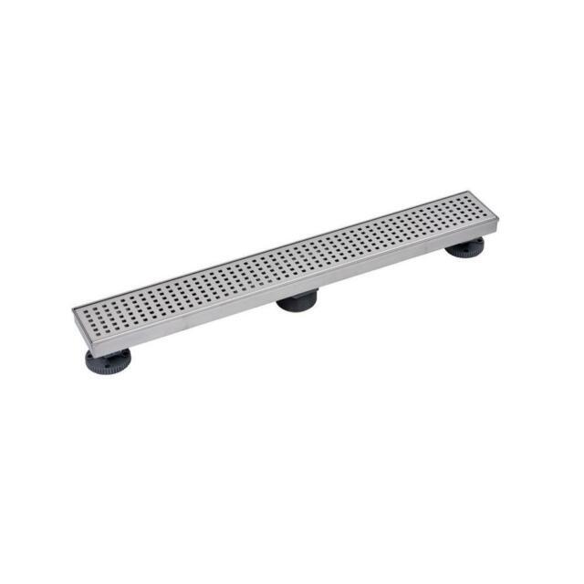 Oatey Designline 24 in. Stainless Steel Linear Shower Drain Square Grate New 
