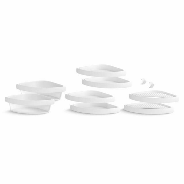 Sterling 880287000 Store+ Basic Shelf Kit - White (10 Piece)